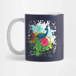 Peacock Mug